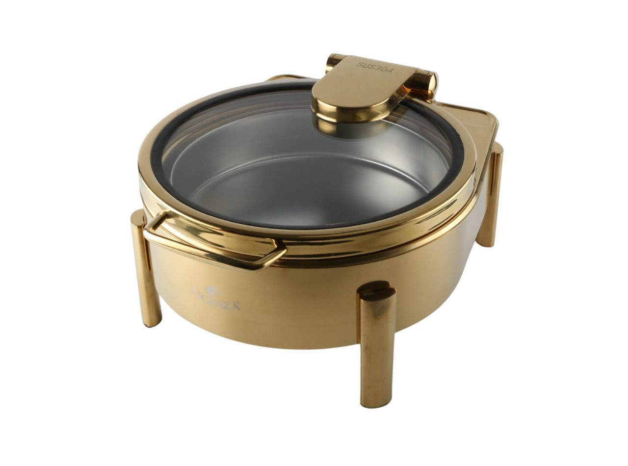 GLORY Hidraulic Chafing Dish 6.5L Gold VCF022-G